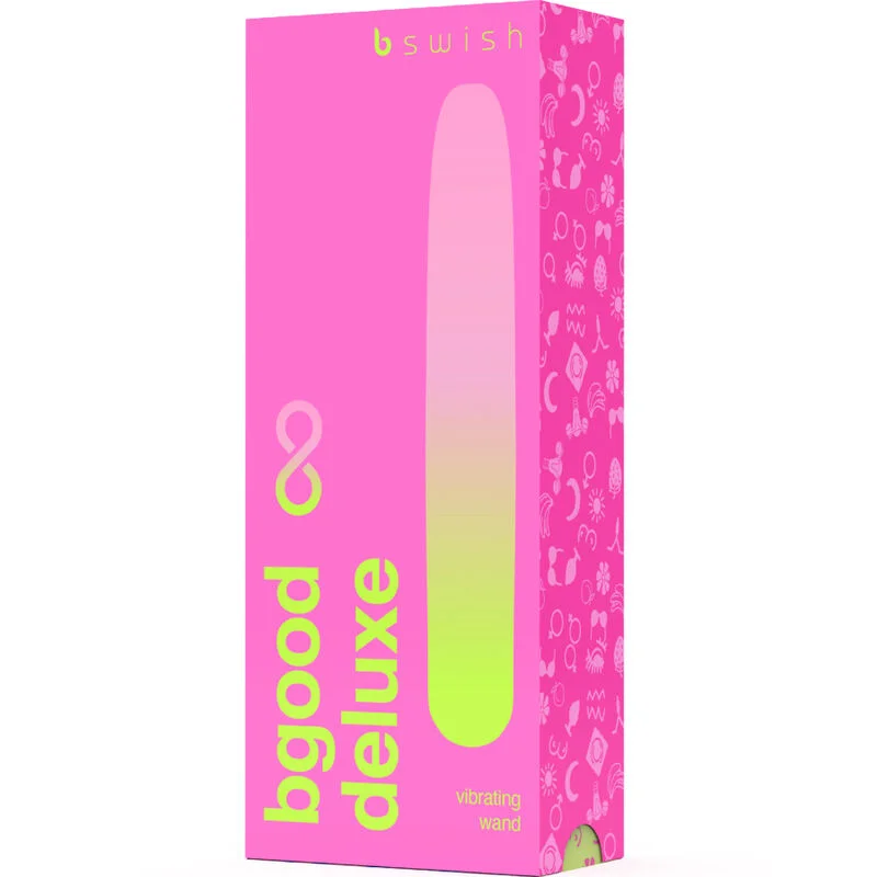 B SWISH - BGOOD INFINITE DELUXE RECHARGEABLE VIBRATOR PINK SILICONE - Image 5