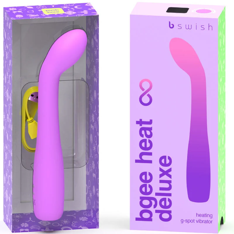 B Swish - Vibrateur Rechargeable Bgee Heat Infinite Deluxe Lavande Silicone - Image 3