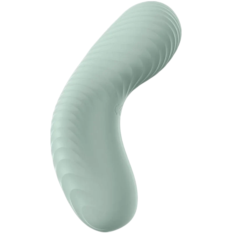 FUN FACTORY - LAYA III RECHARGEABLE LAY-ON VIBRATOR SAGE GREEN - Image 4