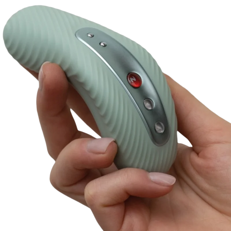 FUN FACTORY - LAYA III RECHARGEABLE LAY-ON VIBRATOR SAGE GREEN - Image 5