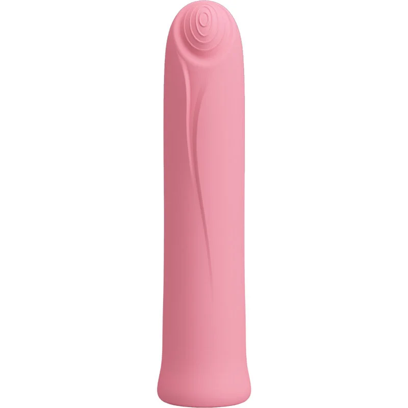 PRETTY LOVE - VIBRATOR CURTIS MINI SUPER POWER 12 VIBRATIES IN ROZE SILICONE
