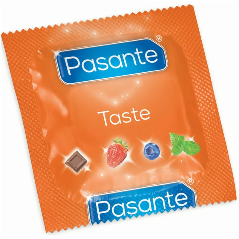PASANTE - CONDOMS FLAVOR BLUEBERRY BAG 144 UNITS - Image 3