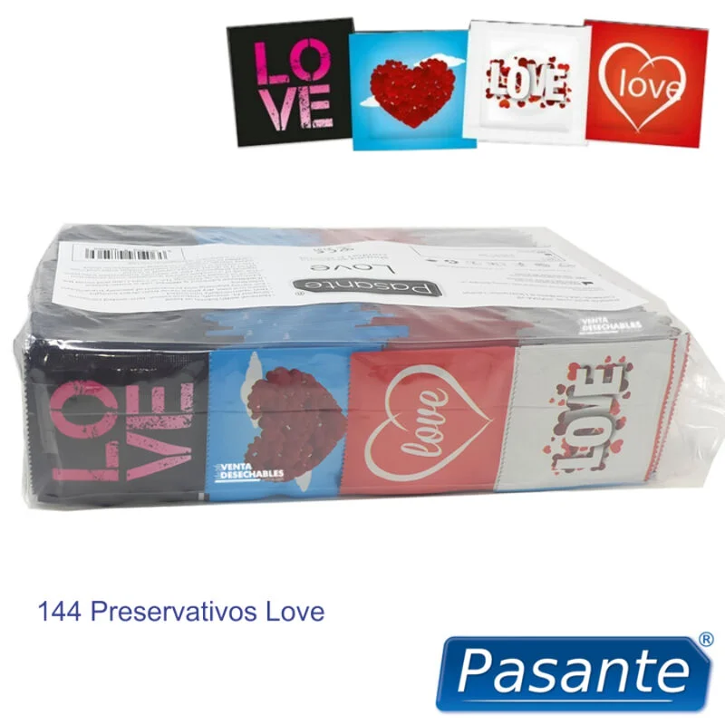 PASANTE - CONDOMS LOVE BAG 144 UNITS - Image 4