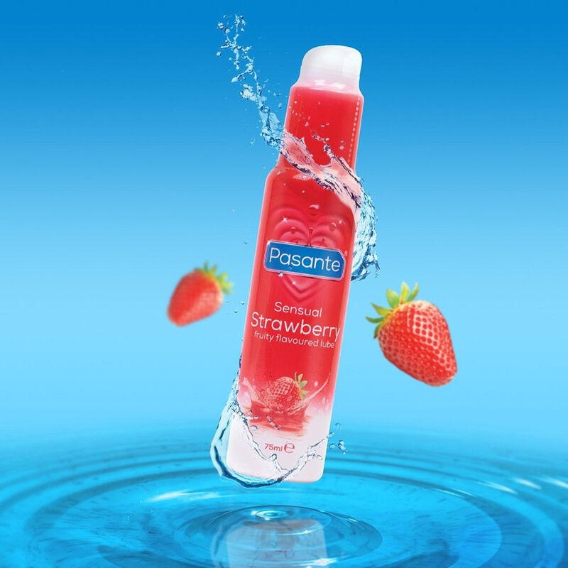 PASANTE - LUBRICANTE FLAVOR STRAWBERRY 75 ML - Image 3