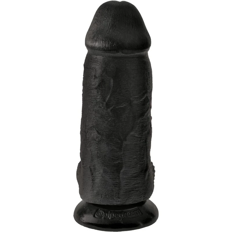 King Cock - Realistische Penis Chubby 23 Cm Zwart - Image 3