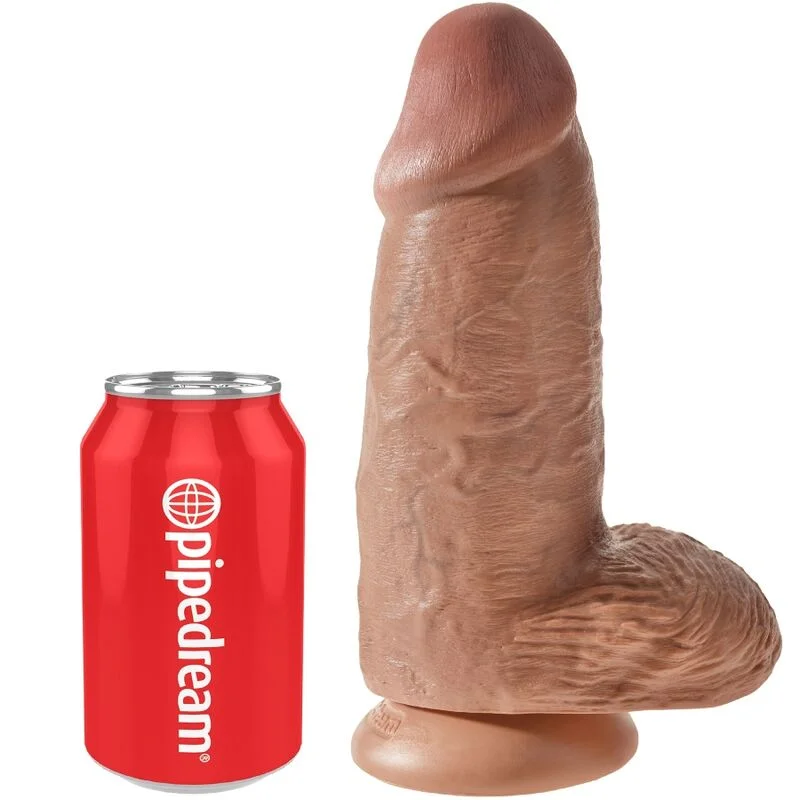 King Cock - Realistische Penis Chubby 23 Cm Caramel - Image 6