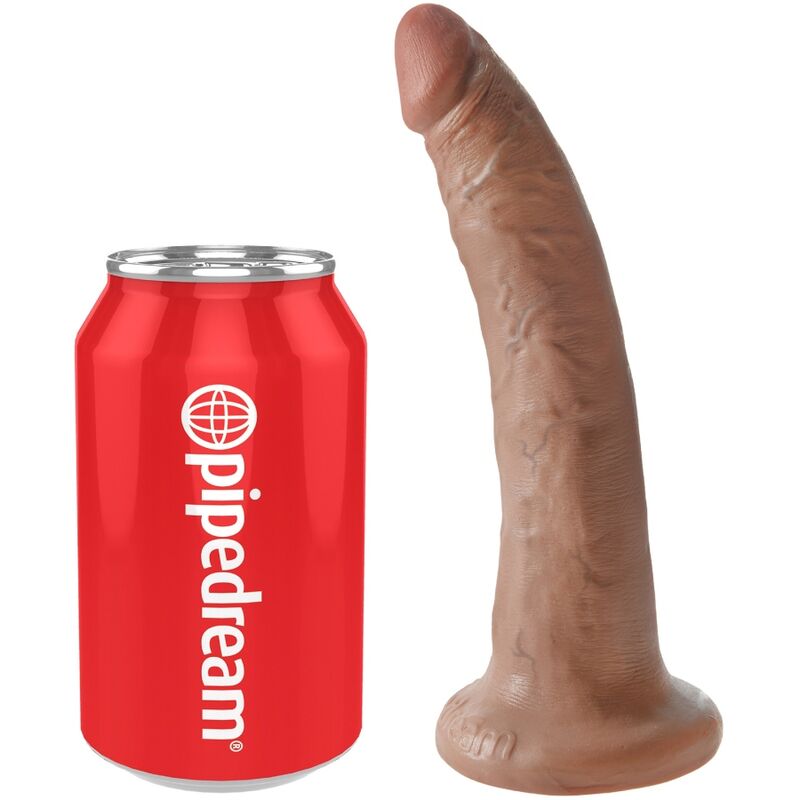 King Cock - Realistic Penis 17.5 Cm Caramel - Image 5