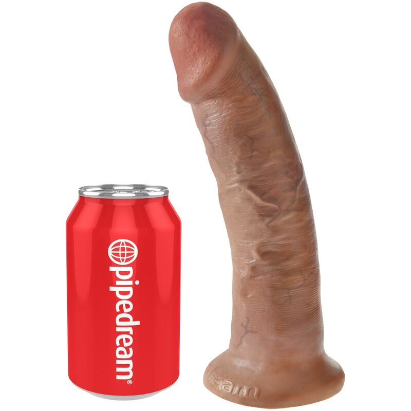 King Cock - Realistic Penis 21.7 Cm Caramel - Image 6