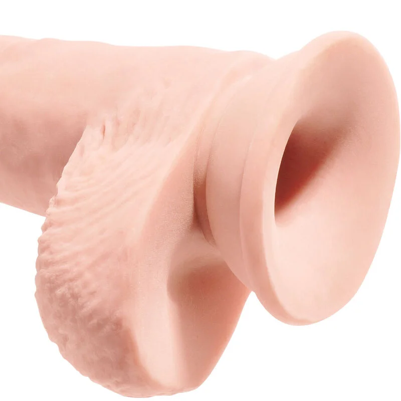 King Cock - Realistisch Penis Met Ballen 19,4 Cm Licht - Image 6