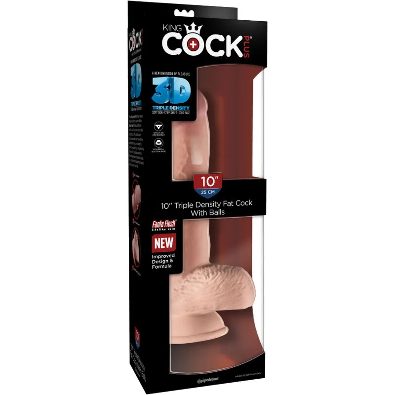 King Cock - Realistisch Penis Met Ballen 19,4 Cm Licht - Image 8