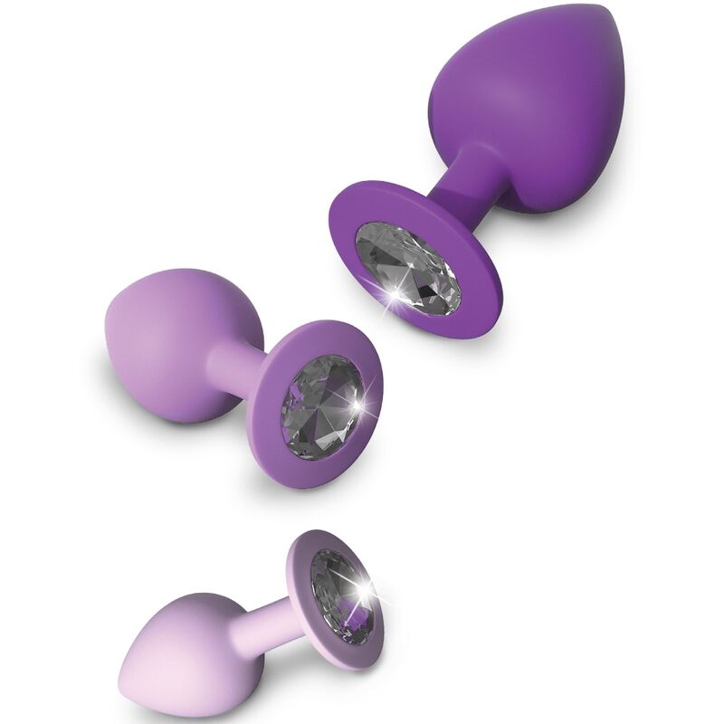 FANTASY FOR HER - ENSEMBLE DE PLUG ANAL VIOLET - Image 3
