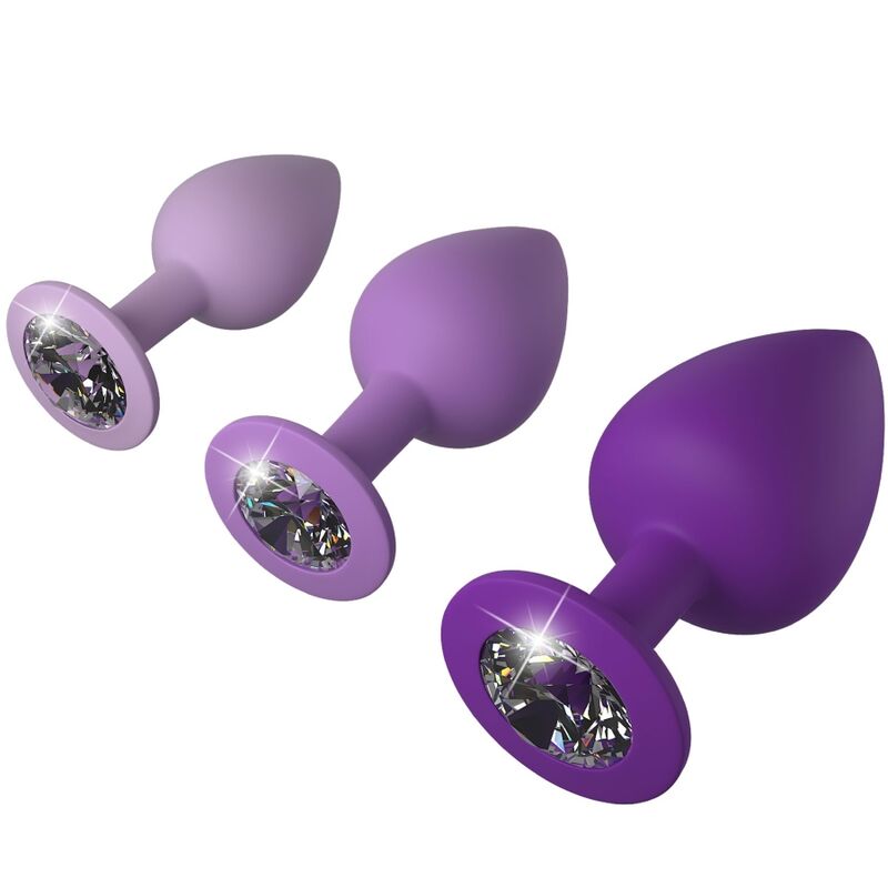 FANTASY FOR HER - ENSEMBLE DE PLUG ANAL VIOLET - Image 4