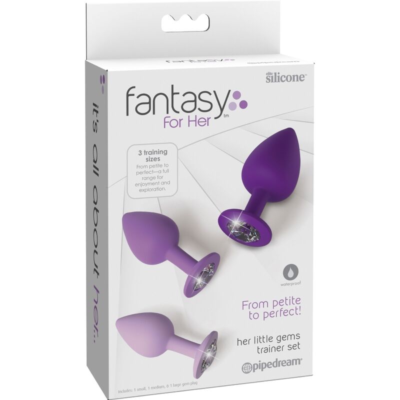 FANTASY FOR HER - ENSEMBLE DE PLUG ANAL VIOLET - Image 5