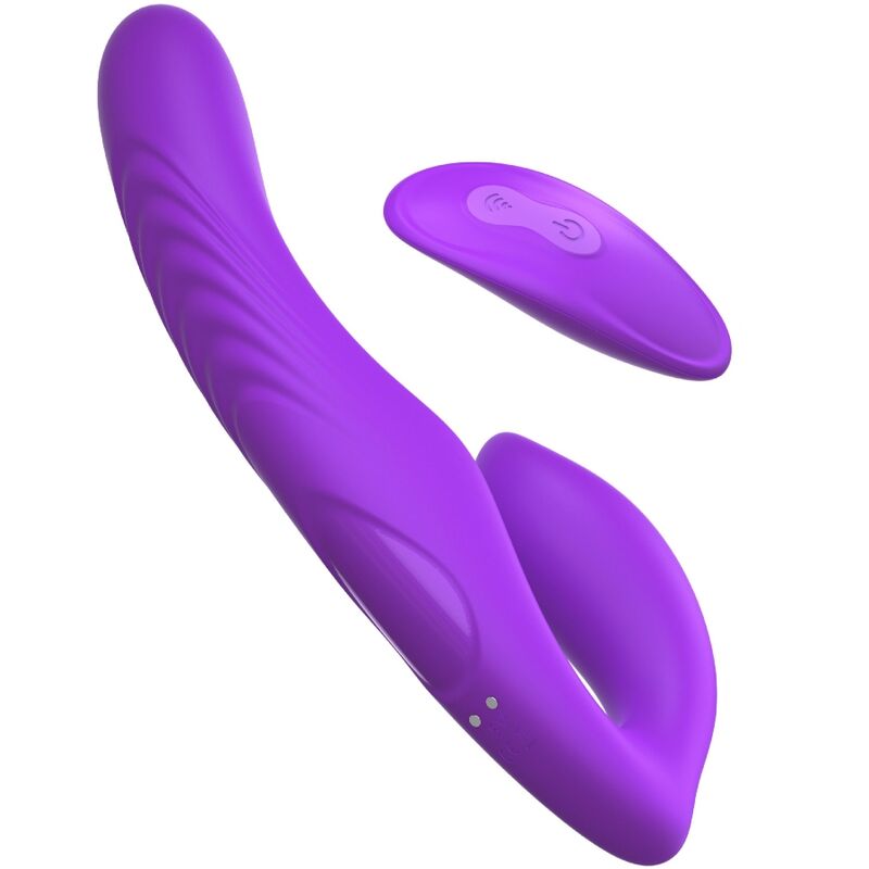 FANTASY FOR HER - VIBRATEUR DOUBLE PÉNÉTRATION TÉLÉCOMMANDE 9 NIVEAUX VIOLETS - Image 3