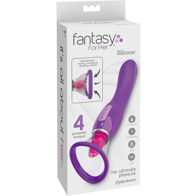 FANTASY FOR HER - CLITORIS SUCKER VIOLET STIMULANT LANGUE - Image 7