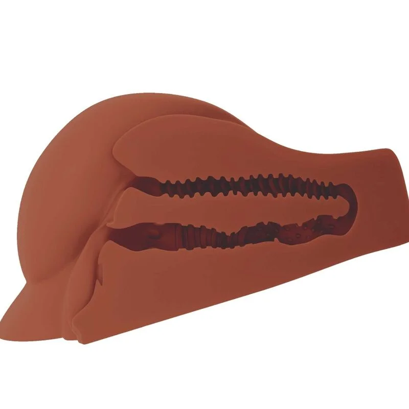 Pdx Plus - Perfect Ass Xl Double Entry Brown Masturbator - Image 4