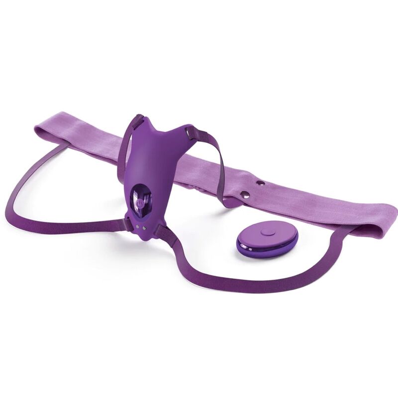 FANTASY FOR HER - HARNAIS PAPILLON VIBRANT, RECHARGEABLE & TÉLÉCOMMANDE VIOLET - Image 3