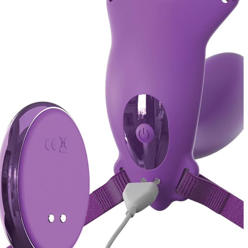 FANTASY FOR HER - HARNAIS PAPILLON G-SPOT AVEC VIBRATEUR, RECHARGEABLE ET TÉLÉCOMMANDE VIOLET - Image 4