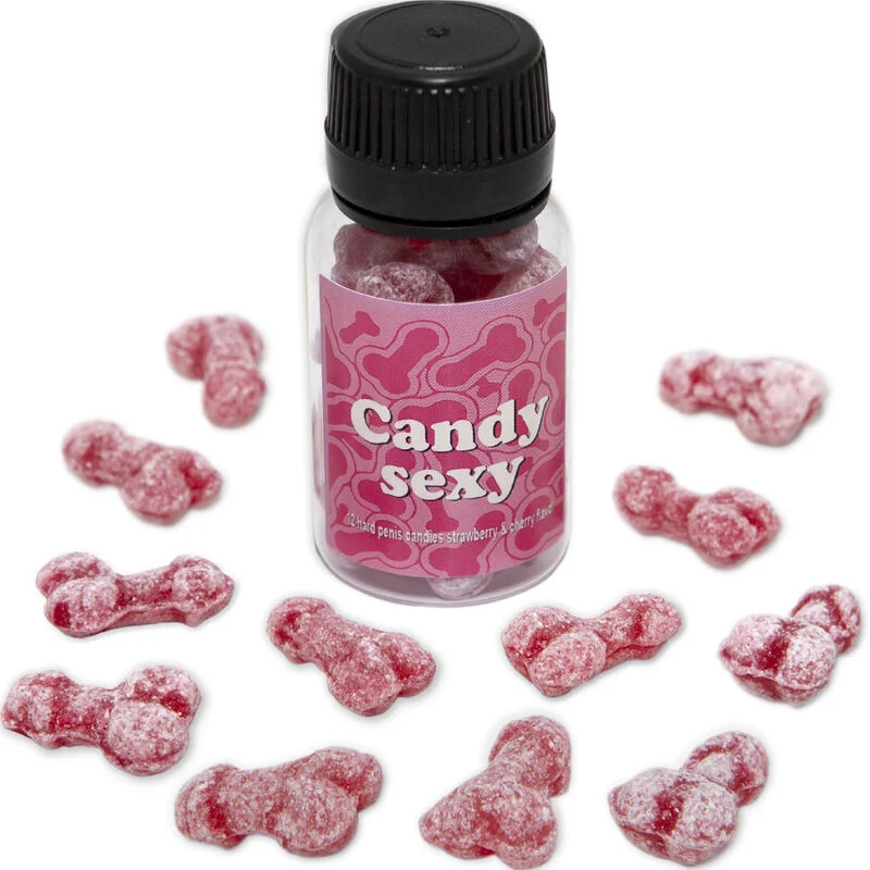 Diablo Picante - Candy Sexy Pot De 12 Gommes Au Goût Fraise-Cerise