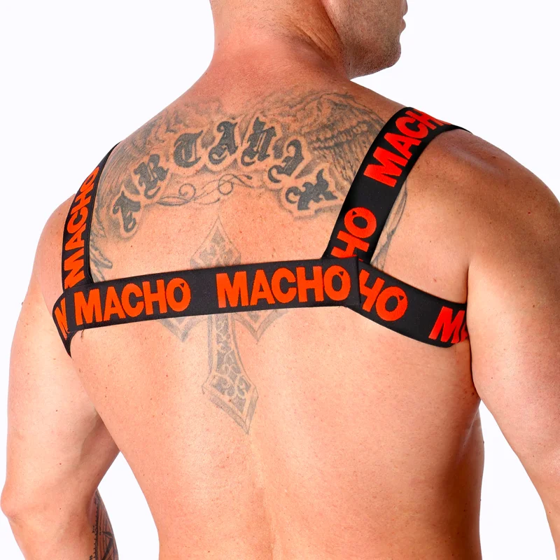Macho - Harnais Double Rouge - Image 4