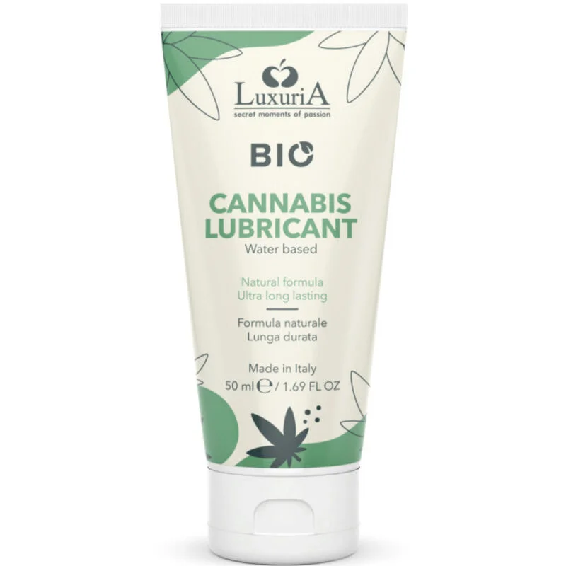 Intimateline - Luxuria Glijmiddel Op Waterbasis Bio Cannabis 50 Ml