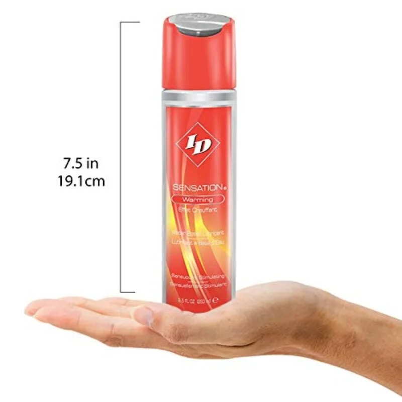 ID SENSATION - WATER BASED LUBRICANT WITH HEAT EFFECT 250 ML - Image 3