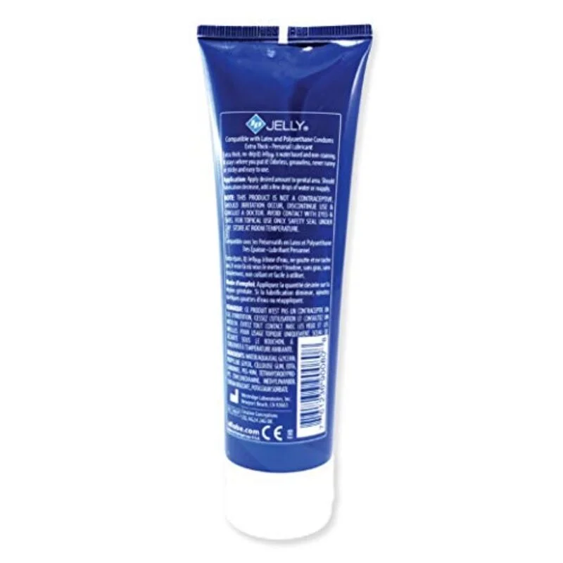 ID JELLY - WATER BASED LUBRICANT EXTRA THICK TRAVEL TUBE 120 ML - Image 3