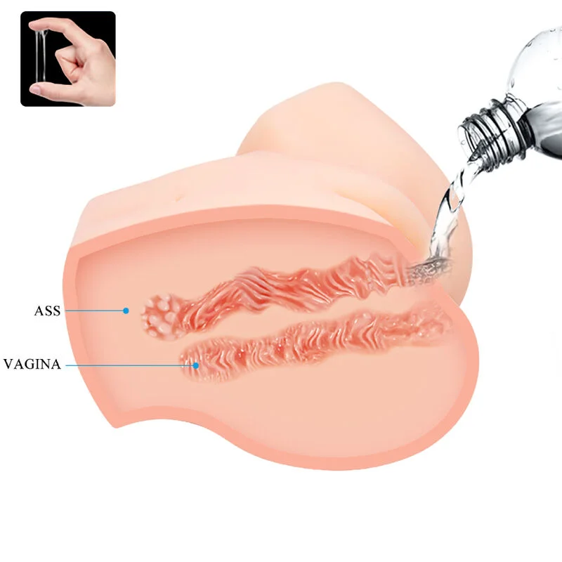 Crazy Bull - Realistische Vagina En Anus Dubbele Vibratie - Image 7