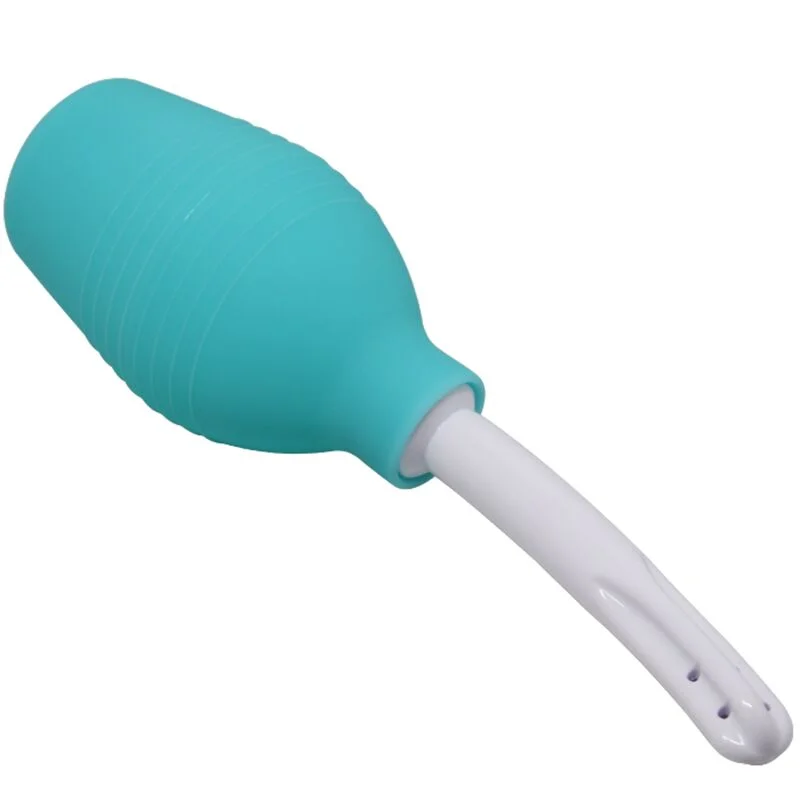 Mr Play - Douche En Caoutchouc Bleu Poire Anal