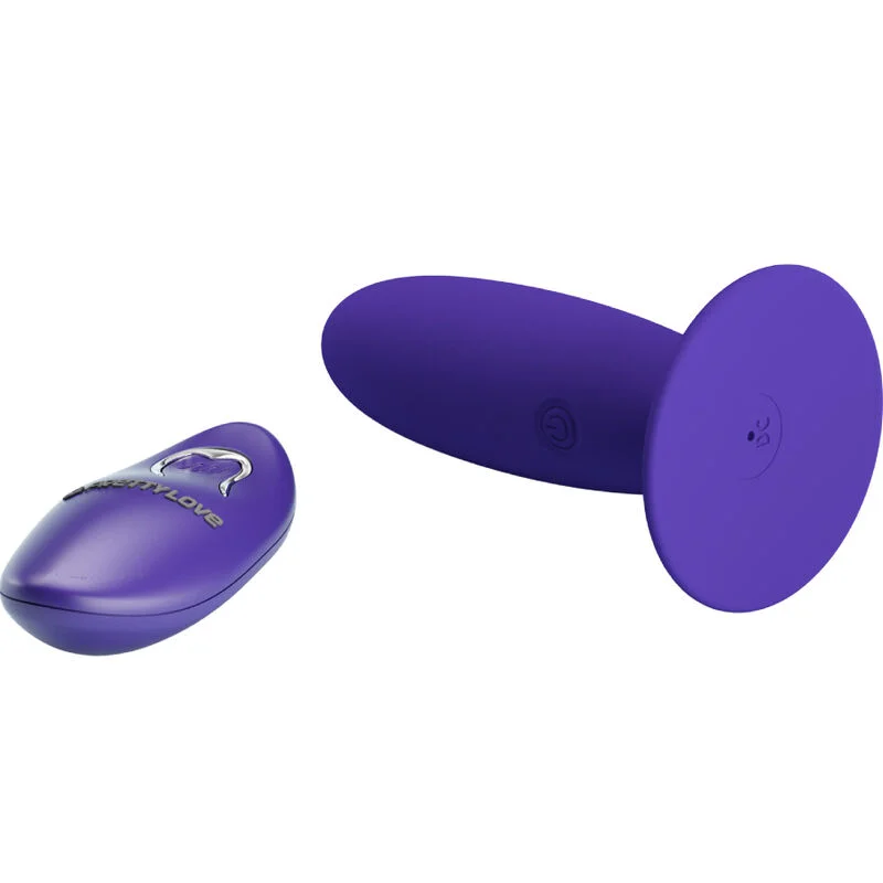 PRETTY LOVE - YOUTH PLUG ANAL VIBRATOR REMOTE CONTROL VIOLET - Image 4