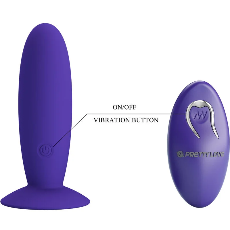 PRETTY LOVE - YOUTH PLUG ANAL VIBRATOR REMOTE CONTROL VIOLET - Image 7