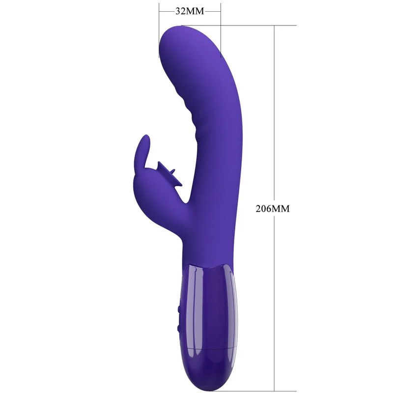 Pretty Love - Vibrateur Cerberus Youth Lapin Violet - Image 6
