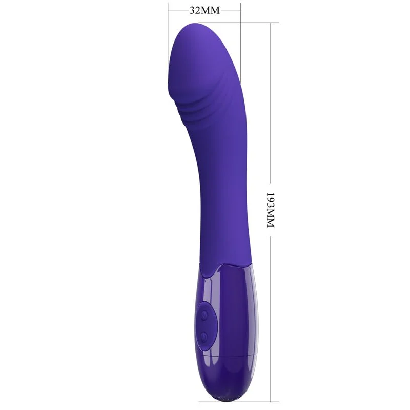 PRETTY LOVE - ELEMENTAL YOUTH VIOLET VIBRATOR DILDO - Image 6