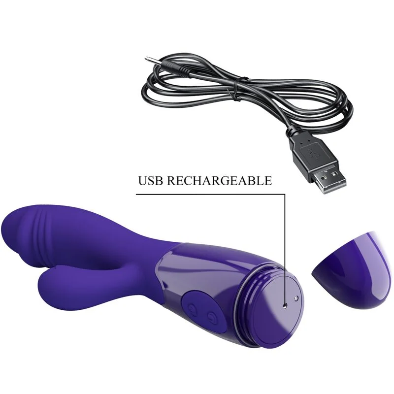 Pretty Love - Vibrateur Snappy Youth & Stimulateur De Point G Violet - Image 6