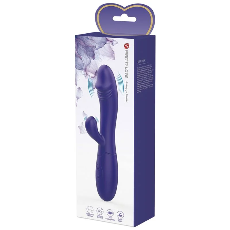 Pretty Love - Vibrateur Snappy Youth & Stimulateur De Point G Violet - Image 9