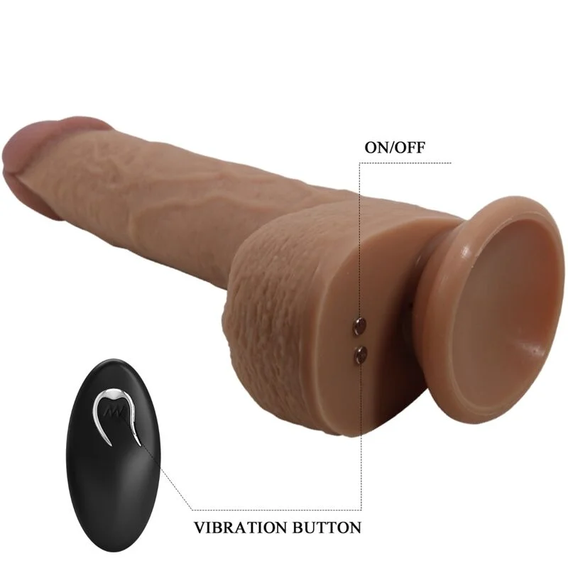 Pretty Love - Tommy Realistic Dildo Vibrator 22.5 Cm - Image 7