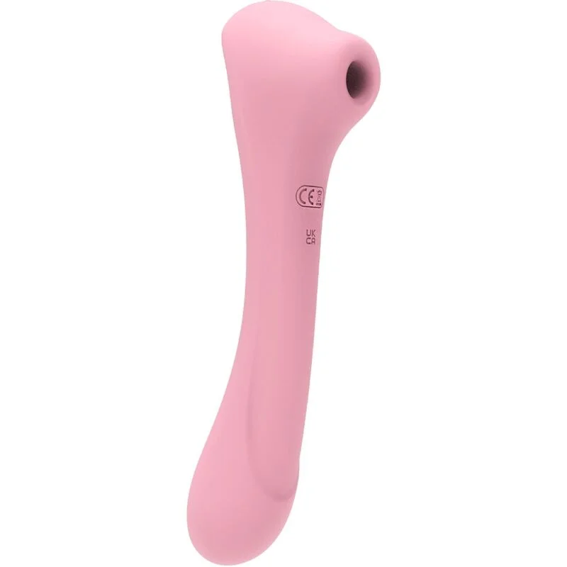FEMINTIMATE - DAISY MASSAGER À ASPIRATION ET VIBRATEUR ROSE