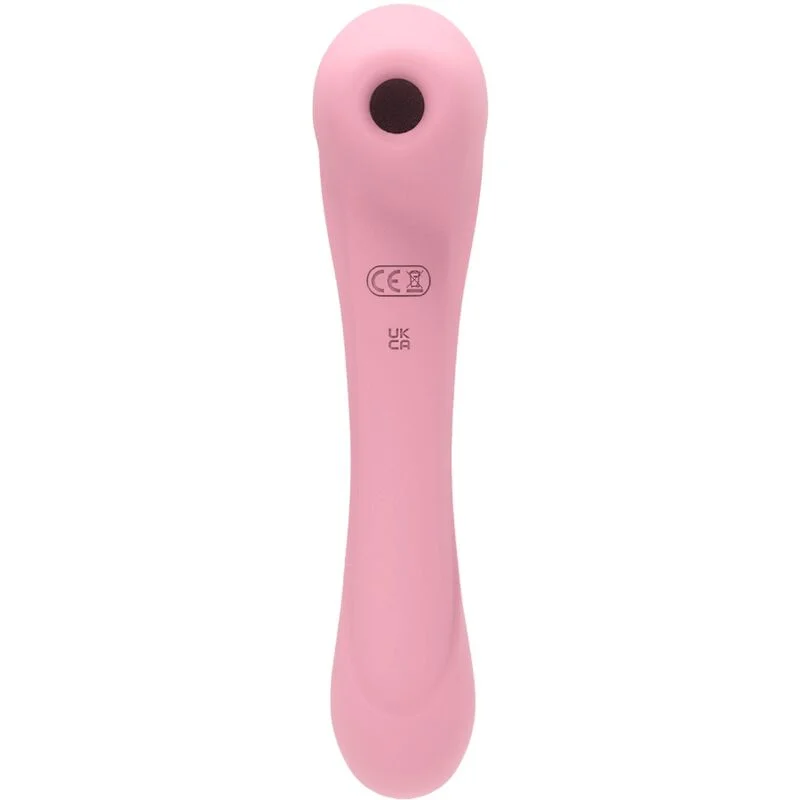 FEMINTIMATE - DAISY MASSAGER SUCTION AND VIBRATOR PINK - Image 3
