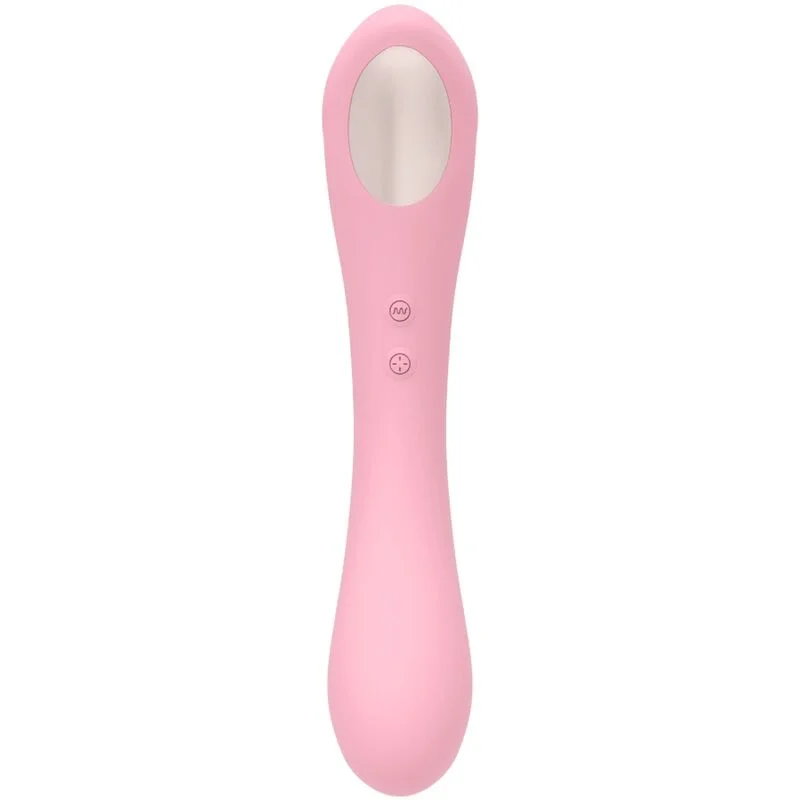 FEMINTIMATE - DAISY MASSAGER SUCTION AND VIBRATOR PINK - Image 4