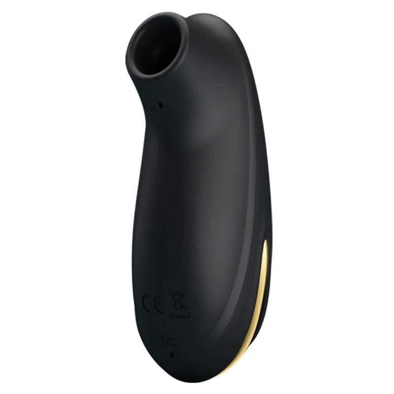 PRETTY LOVE - LUXURY RECHARGEABLE SUCTION MASSAGER BLACK - Image 3