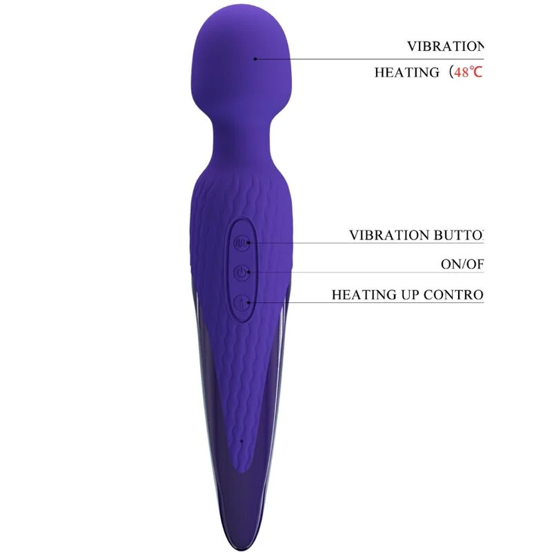 PRETTY LOVE - ANTONY YOUTH WAND VIBRATEUR VIOLETTE EFFET CHALEUR - Image 7