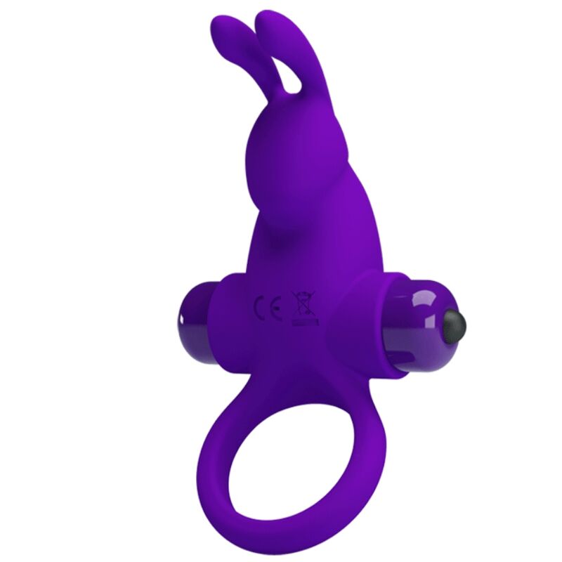 PRETTY LOVE - ANNEAU VIBRATEUR I RABBIT POUR PÉNIS VIOLET - Image 3