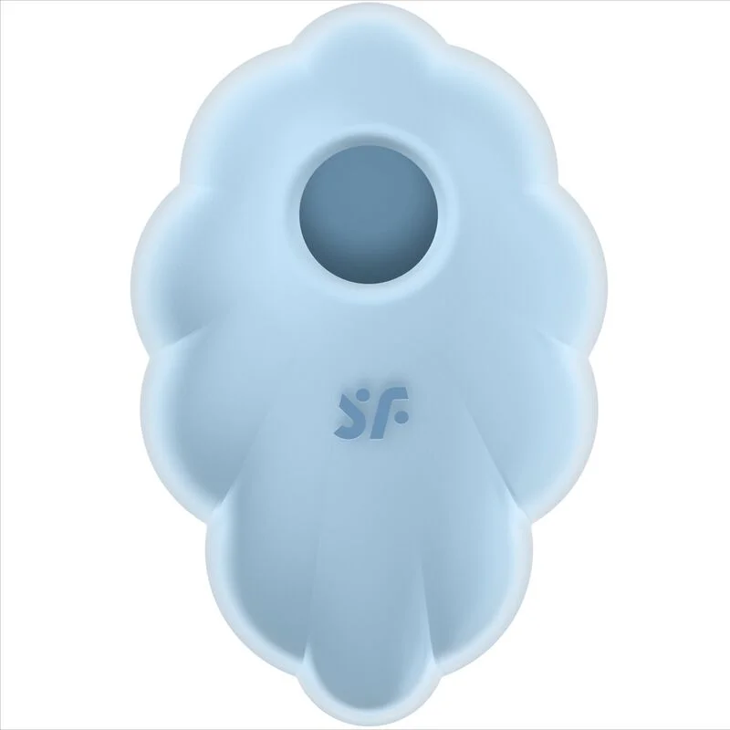 SATISFYER - VIBRATEUR CLOUD DANCER BLEU AIR PULSE