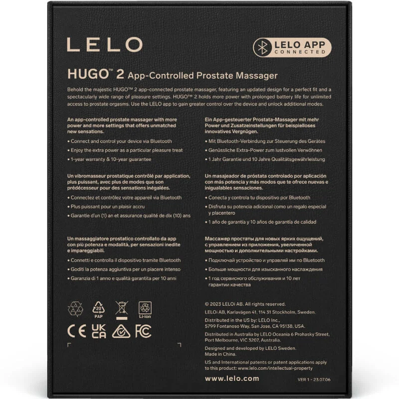 LELO - HUGO 2 GREEN PROSTATE MASSAGER - Image 5