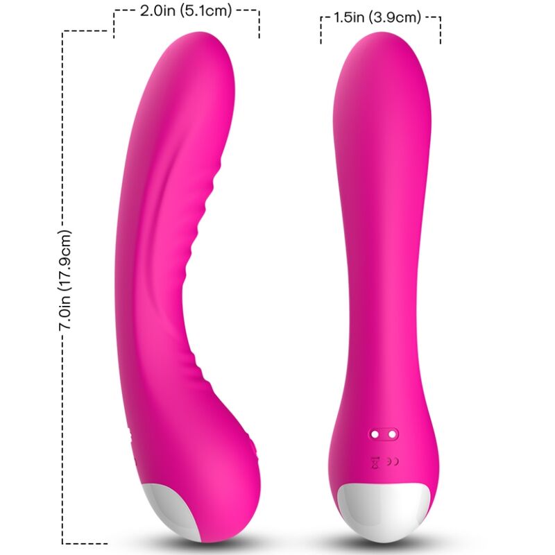 Armony - Vibrateur Legend Silicone Fuchsia - Image 4