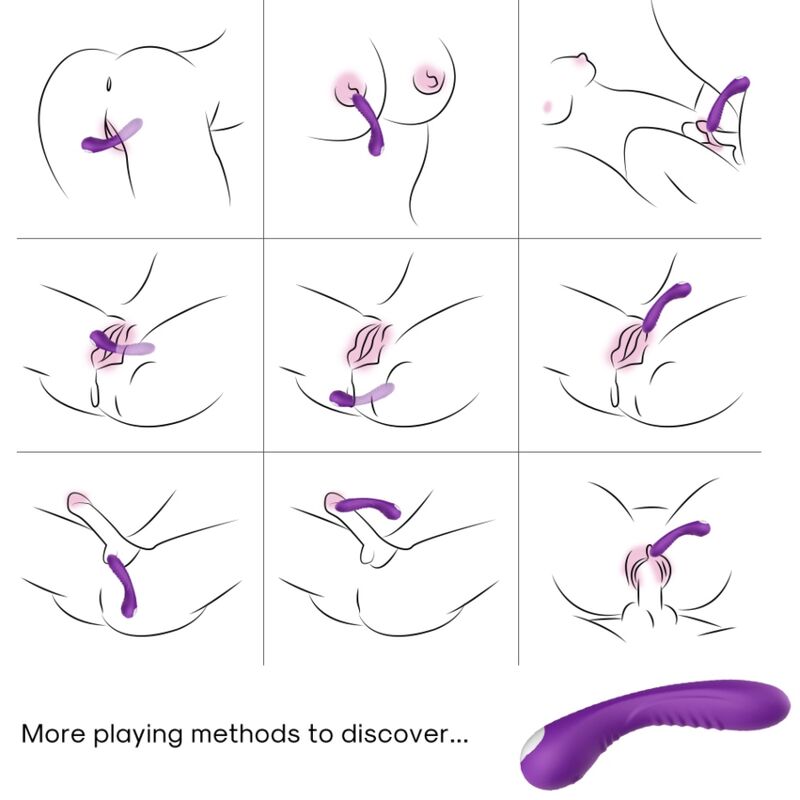 Armony - Vibrateur Legend Silicone Violet - Image 3