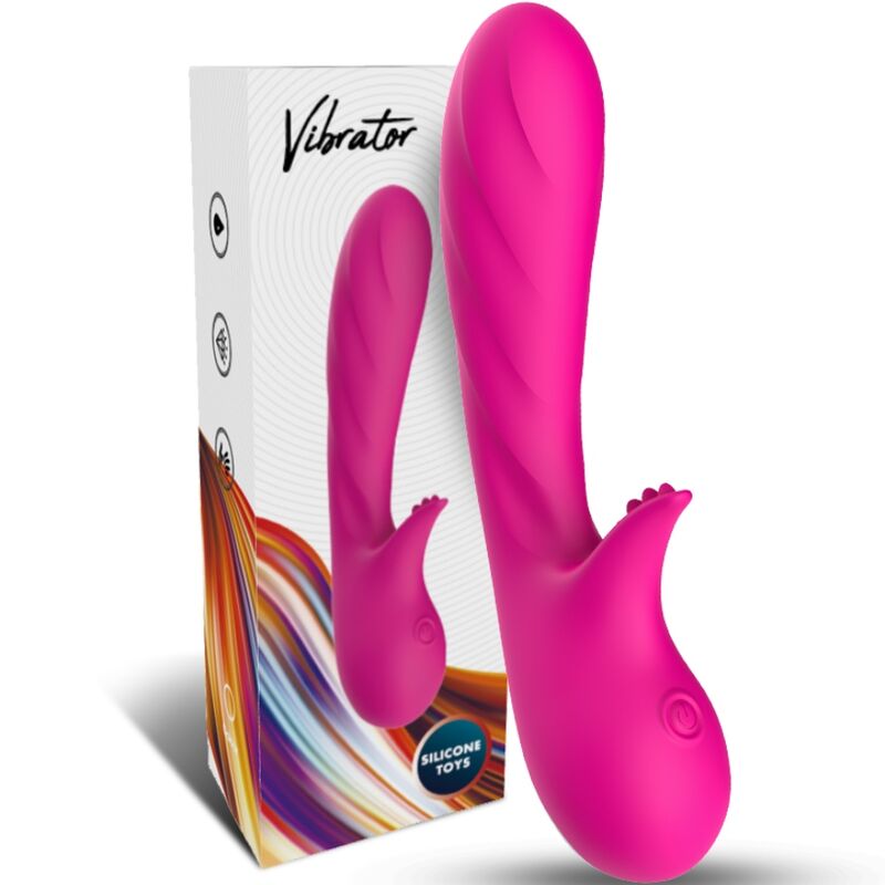 Armony - Vibrateur Romance Avec Stimulateur Fuchsia - Image 6
