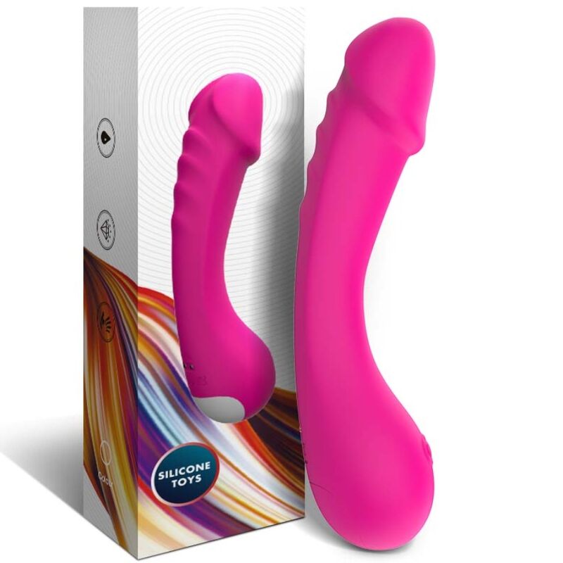 Armony - Gode Vibrateur Spot G Silicone Fuchsia - Image 7