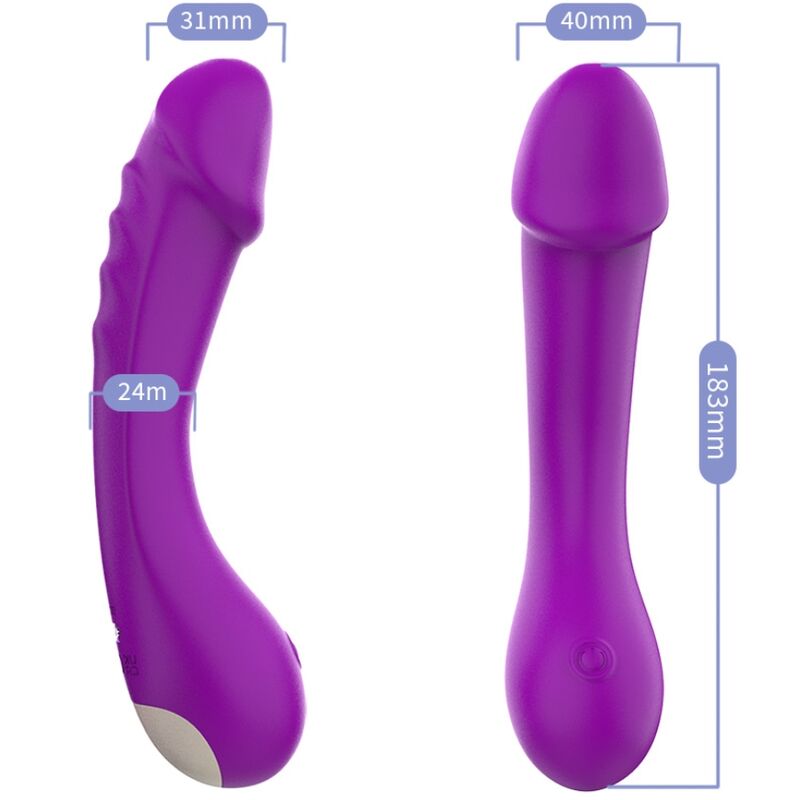 Armony - Gode Vibrateur Spot G Silicone Violet - Image 4