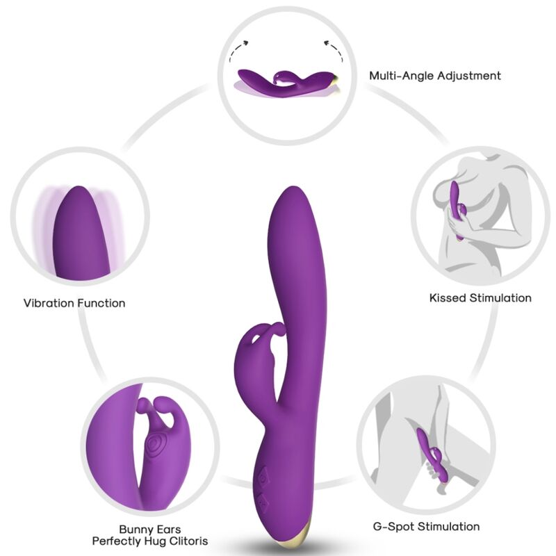 Armony - Bonnie Vibrateur Lapin Violet - Image 3